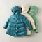 DinoGuard Kids Dinosaur Winter Coat Hooded Windproof Kids Parka Jacket Thick Warm Toddler Dinosaur 1