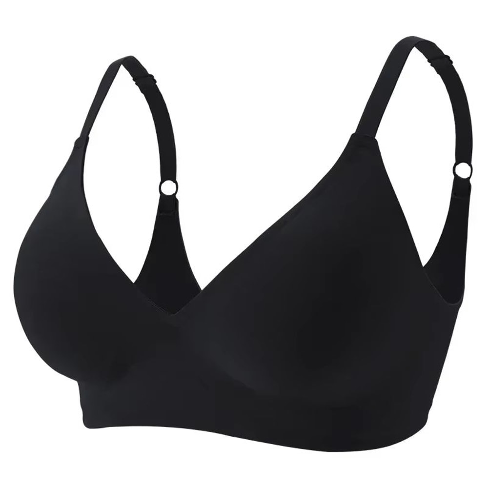 Seamless Wireless Sleep Bra With Removable Pads Soft Latex Jelly Bra Comfortable Seamless Bralette 9
