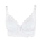 Plus Size Wireless Lace Bra Full Coverage Thin Cup Adjustable Bra Soft Comfort Bra For B C D Cups 14