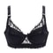 Plus Size Wireless Lace Bra Full Coverage Thin Cup Adjustable Bra Soft Comfort Bra For B C D Cups 4
