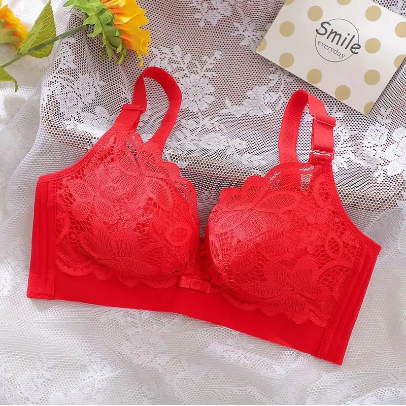 Extra Thick Push Up Bra For Small Chest Wireless Thick Padded Bra Gathered Wireless Push Up Bra 10
