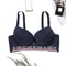 BEAUWEAR Seamless Push Up Bra With Four Row Hook Steel Support Sports Leisure Bra C Cup Comfort Sup 6