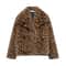 Elegant Faux Fur Coat Women Fluffy Winter Faux Fur Jacket Long Sleeve Lapel Fluffy Fur Coat 18