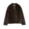 Elegant Faux Fur Coat Women Fluffy Winter Faux Fur Jacket Long Sleeve Lapel Fluffy Fur Coat 19