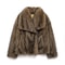 Elegant Faux Fur Coat Women Fluffy Winter Faux Fur Jacket Long Sleeve Lapel Fluffy Fur Coat 20