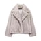 Elegant Faux Fur Coat Women Fluffy Winter Faux Fur Jacket Long Sleeve Lapel Fluffy Fur Coat 21