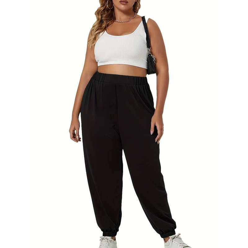 Plus Size Knitted Winter Leggings High Waist Warm Knit Leggings Women Soft Thermal Casual Leggings 0