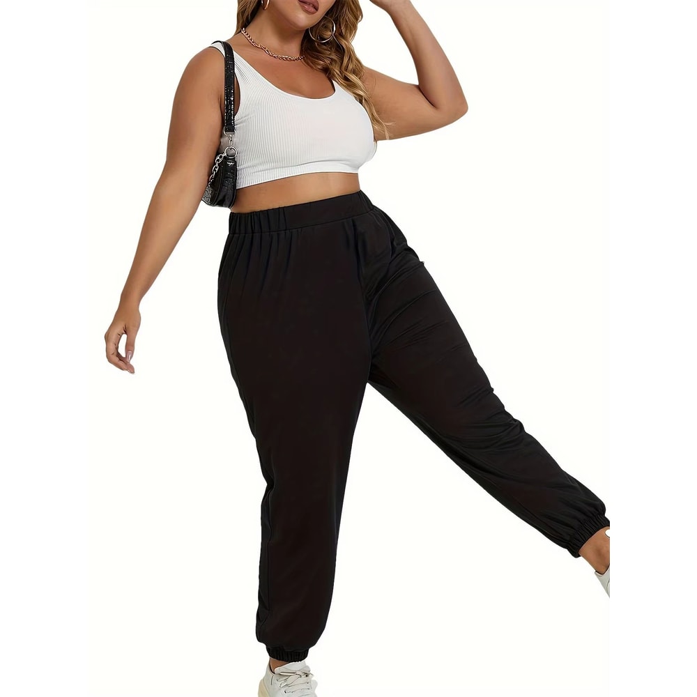 Plus Size Knitted Winter Leggings High Waist Warm Knit Leggings Women Soft Thermal Casual Leggings 3