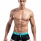 Breathable Pleated Swim Trunks With Elastic Waist Secure Unisex Swim Shorts 5