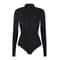 Womens Zip Front Surf Suit Long Sleeve Athletic Long Sleeve Swimsuit With BuiltIn Chest Pad 2