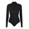 Womens Zip Front Surf Suit Long Sleeve Athletic Long Sleeve Swimsuit With BuiltIn Chest Pad 2