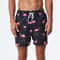 DATIFER Mens Beach Print Swim Shorts Quick Dry Surf Swim Trunks With Pockets 11