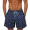 DATIFER Mens Beach Print Swim Shorts Quick Dry Surf Swim Trunks With Pockets 14