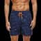DATIFER Mens Beach Print Swim Shorts Quick Dry Surf Swim Trunks With Pockets 16