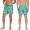 DATIFER Mens Beach Print Swim Shorts Quick Dry Surf Swim Trunks With Pockets 3