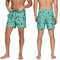 DATIFER Mens Beach Print Swim Shorts Quick Dry Surf Swim Trunks With Pockets 3
