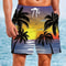 Mens Palm Tree Swim Trunks Quick Dry 3D Printed Beach Shorts For Surfing And Summer 7