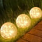 Crystal Glow Solar Cracked Glass Garden Light Waterproof Outdoor Lawn Pathway Decor 1