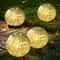 Crystal Glow Solar Cracked Glass Garden Light Waterproof Outdoor Lawn Pathway Decor 5
