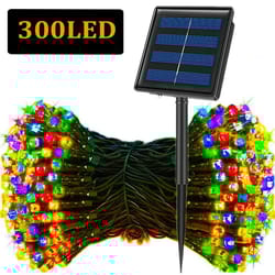 solar led fairy string lights outdoor – waterproof solar christmas lights with 8 lighting modes
