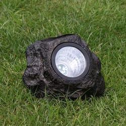 stoneglow solar landscape garden light waterproof outdoor pathway & tree decor