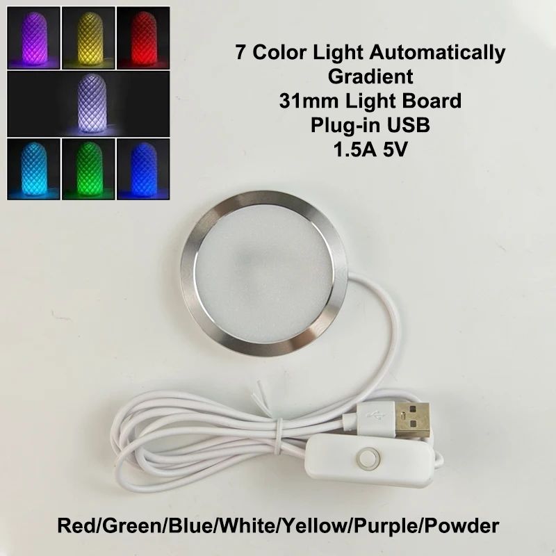 Adjustable DIY LED Lamp Kit Compact LED Model Light Kit With Warm Cold Lighting 5