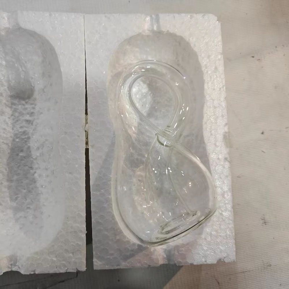 Infinity Loop Klein Bottle Glass Ornament FourDimensional Decorative Sculpture 5
