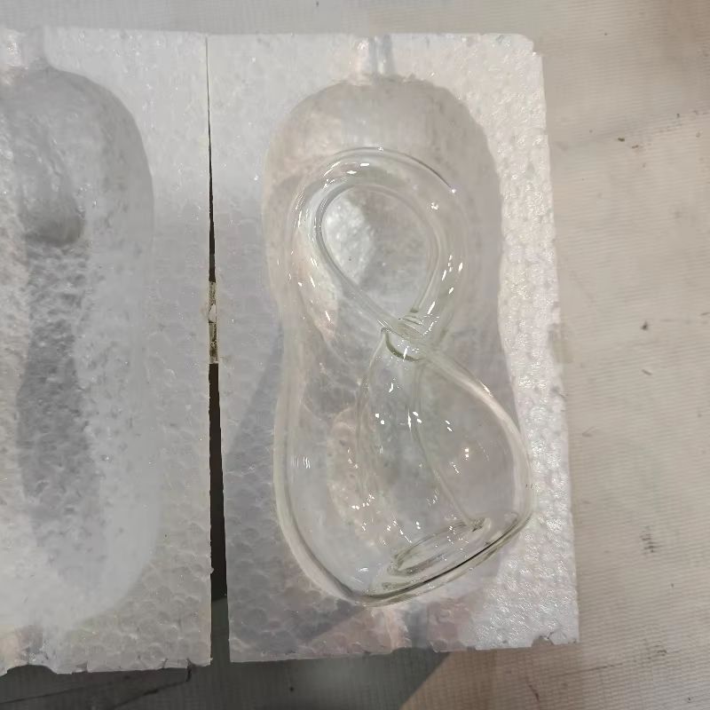 Infinity Loop Klein Bottle Glass Ornament FourDimensional Decorative Sculpture 6