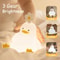 Sleepy Duck USB Rechargeable Silicone Night Light Cute Touch LED Bedside Lamp 4
