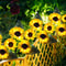 Solar Sunflower Garden Stake Light 3 Head Waterproof Outdoor Decorative Lamp 1