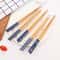 5 Pairs Reusable Bamboo Chopsticks Japanese Style Natural Wooden Sushi Chopsticks Set With Cat Flo 0