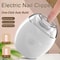 2 In 1 Electric Nail Clipper With LED Light Automatic Nail Grinder Trimmer For Baby Adults 0
