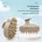 Silicone Scalp Massage Brush Wheat Straw Hair Wash Brush For Deep Cleaning Itch Relief 0