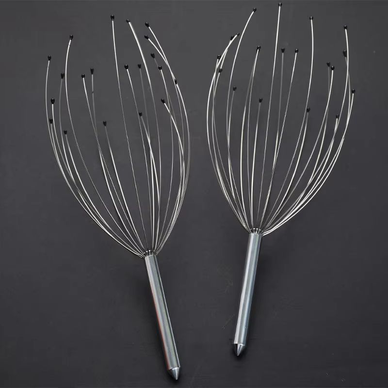 Octopus Head Massager Manual Scalp Scratcher Tool Stress Relief Massage Claw 0