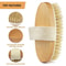Exfoliating Wooden Body Brush Natural Bristle Bath Massage Brush For Wet Dry Skin Care 1