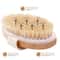 Exfoliating Wooden Body Brush Natural Bristle Bath Massage Brush For Wet Dry Skin Care 2