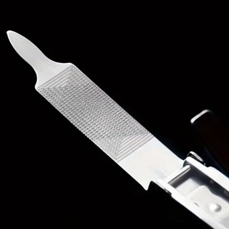 Ultra Thin Foldable Nail Clipper Portable Stainless Steel Travel Nail Cutter For Manicure Pedicure 5