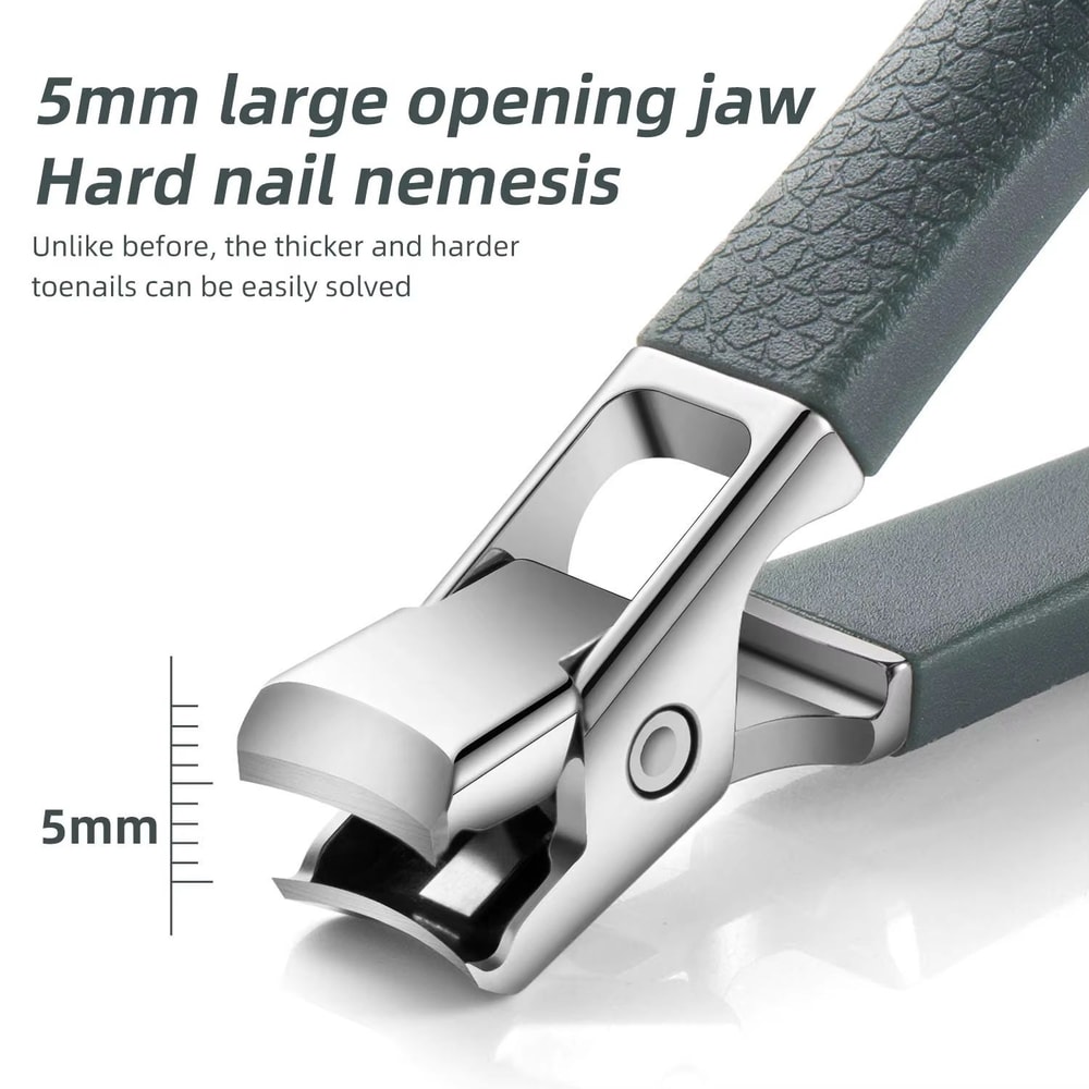 Heavy Duty Thick Nail Clippers Large Jaw Toenail Cutter For Fingernails Toenails 4