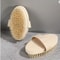 Natural Wooden Body Brush Soft Bristle Exfoliating Bath Brush For Wet Dry Skin Care 0
