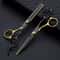 2Piece Hair Thinning Scissors Set Flat Tooth Magic Hair Cutting Scissors For DIY Bangs Home Haircu 0