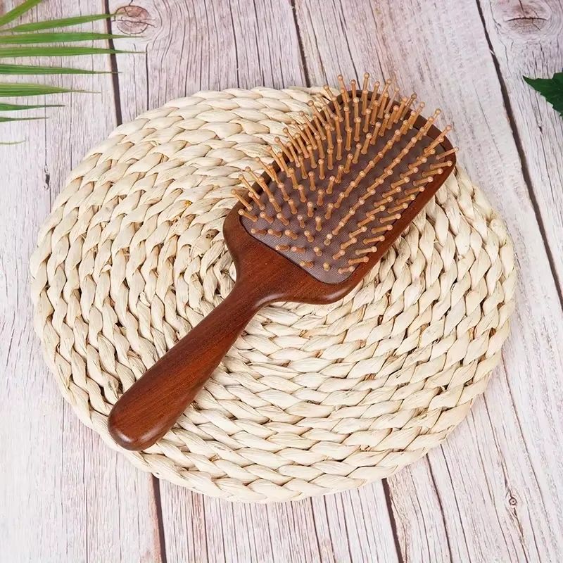 Sandalwood Air Cushion Scalp Massage Hair Comb For All Hair Types 6