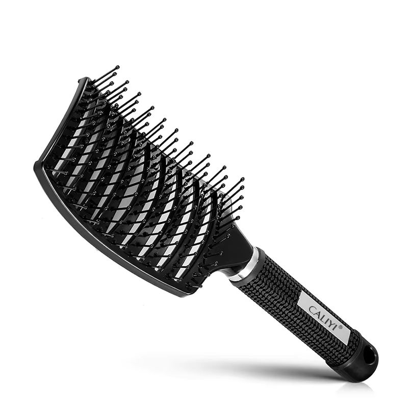 Professional Curved Vented Blow Dry Hair Brush For Fast Styling And Detangling 6