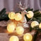 Cotton Ball LED Fairy String Lights Cotton Ball Fairy Lights For Bedroom Wedding Party Decor 4