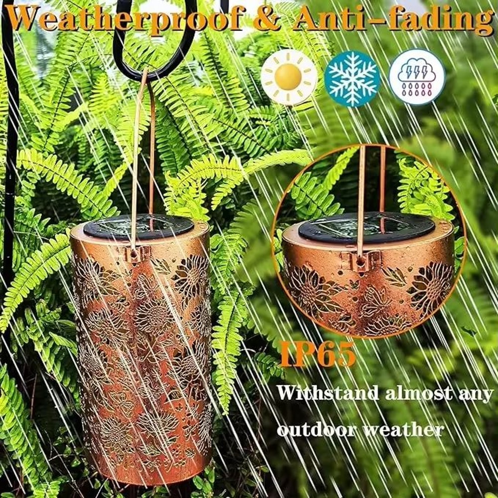 Sunflower Solar Garden Pathway Light 2