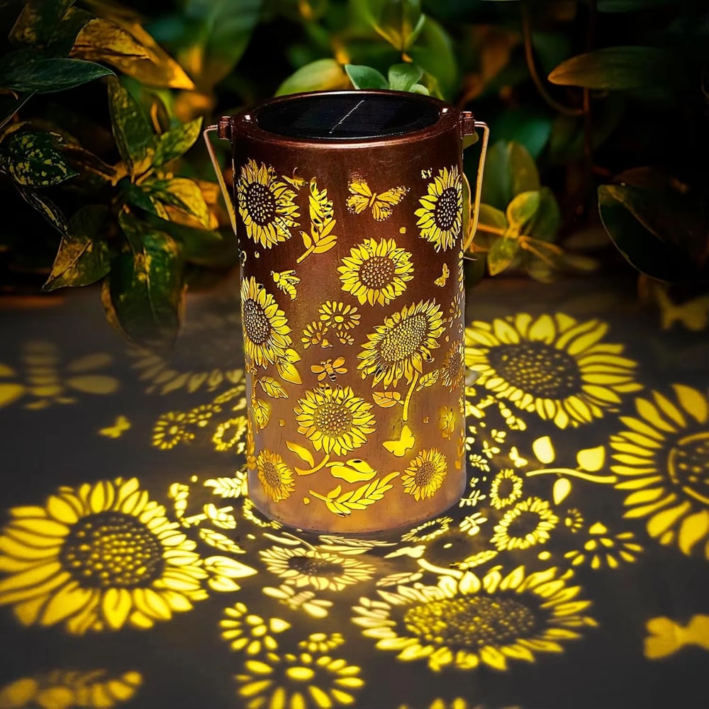 Sunflower Solar Garden Pathway Light 6