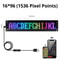 Programmable LED Scrolling Sign Panel LED Scrolling Advertising Sign With Bluetooth App Control 7
