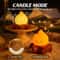 Cozy Campfire Silicone Night Light With Stepless Dimming And Rechargeable Glow 1