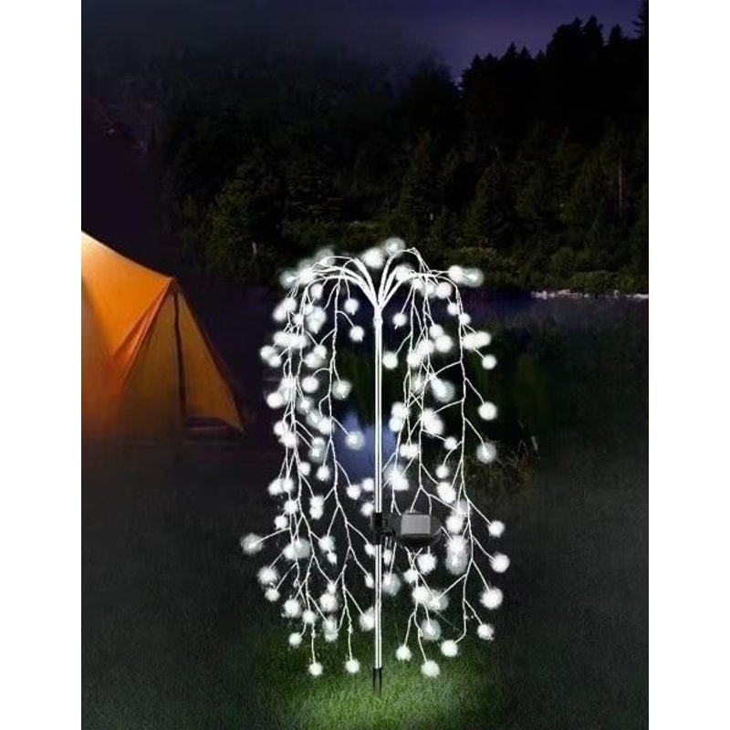 Solar Fireworks LED Garden Lights Waterproof Outdoor Fairy String Decor 7