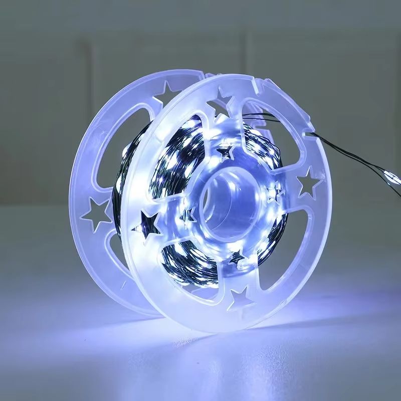 USB Copper Wire Fairy Lights With Remote Control Flexible Green String Decor 4