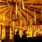 Solar Meteor Shower LED Lights Waterproof Falling Rain Outdoor String Decor 1